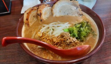 Ise miso grilled pork ramen