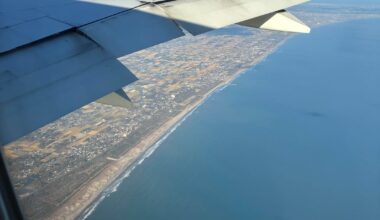 Shortly Before Landing at the Narita Airport