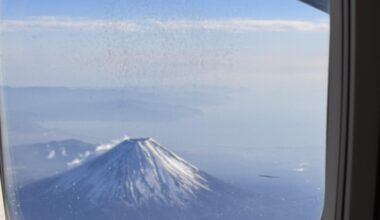 Fuji-San from JAL flight ✈️