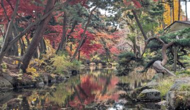 The grounds of Morioka Castle