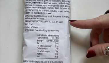 why does mochi only have 1 day life on it?