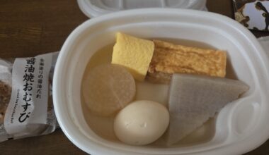 Why are the konbini odens so good 🥺