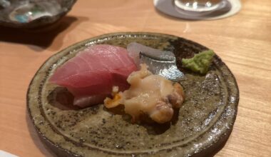 Sushi Yoshizumi (San Mateo, California) - Middle of Winter Omakase Menu