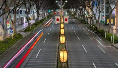 Omotesando during the New Year