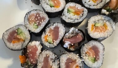 Homemade sushi turned out amazing