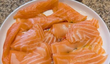 Costco Salmon Sashimi 😋