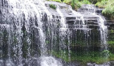 Waterfalls somewhere in Japan