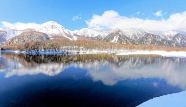 Kamikochi in winter