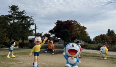It looks like Doraemon lives in this city
