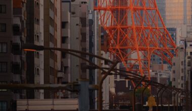 Tokyo Tower, early morning