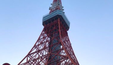 Tokyo Tower, Early Evening.