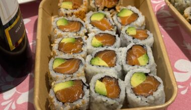 Made sushi for my parents for NYE