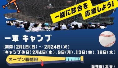 Japanese Professional Baseball Spring Training - Chatan Stadium