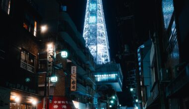 Tsutenkaku views