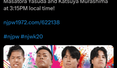 New match announced for WrestleKingdom