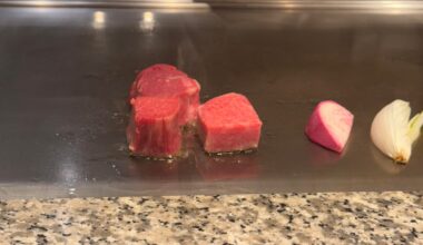 Teppanyaki dinner at Nagoya🔥