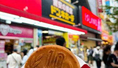 One thing to try in Japan: the 10-yen pancake 🥞✨🥰