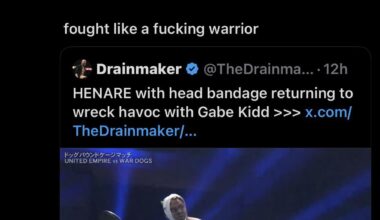 Ospreay on Henare’s return at New Beginning in Osaka 2024 for UE vs BC