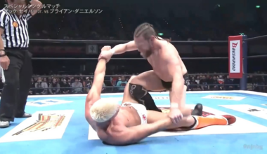 Zack Sabre Jr beating Bryan Danielson at New Beginning in Osaka 2024