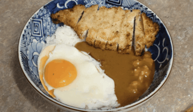 Nothing like katsu curry on a cold evening
