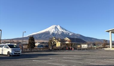 Mt. Fuji from my neighborhood
