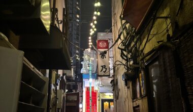 Backstreet in Nakano, Tokyo