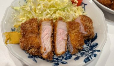Made some thicc tonkatsu for dinner