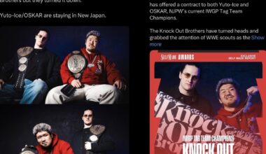 Dave Meltzer confirms Self Made PW report that Yuto and OSKAR were offered WWE contracts
