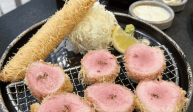 Is this the current trend for tonkatsu? Loved this style.