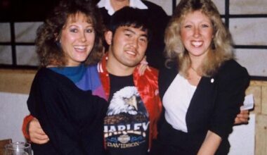 Chick Magnet Keiji Mutoh in America. Then there was one time he went to a woman's house 30km away from his hotel, but ran away when he found there was a child sleeping in her bed