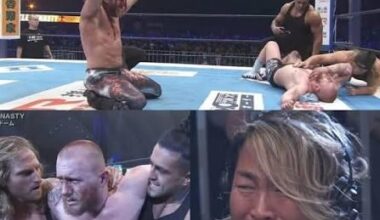 WINNER OF THE OBSERVERS 2025 MATCH OF THE YEAR KENNY OMEGA VS GABE KIDD: WRESTLE DYNASTY !