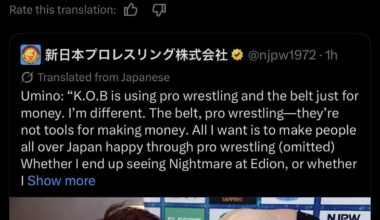 OSKAR's response to Shota's backstage comments