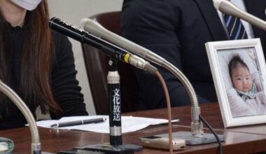 Infant dies at an unauthorized day care in Tokyo after caretakers put it to sleep on its stomach. The caretaker and manager only receive suspended sentences, outraging the mother