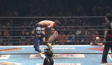 AJ Styles defeating Okada to win his 1st IWGP Heavyweight Title at Wrestling Dontaku 2014