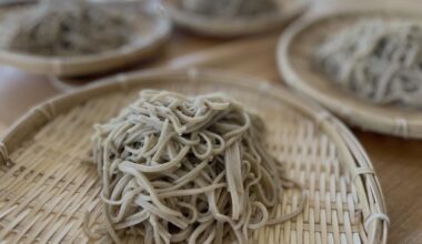 Being Japanese, I’ve eaten Soba all my life, but trying to make it from scratch with a friend was a whole new challenge! 🥢👨‍🍳 [OC]