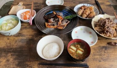 Back to my roots: My mother's home-cooked meal in the snowy countryside. ❄️🏠🍱 [OC]