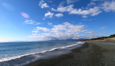 Terugasaki coast ( Kanagawa Oiso )