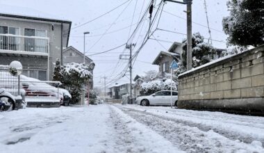 Snowy Kanagawa Today