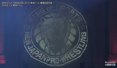 The highly energetic ending of Wrestle Kingdom 20
