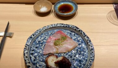 My first ever Omakase was such a special experience