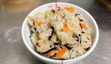 [homemade] Takikomi Gohan