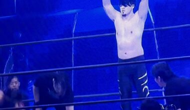 NEVER title match result