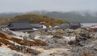 Osorezan, Aomori Prefecture - the temple of Hell & Paradise