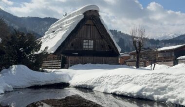 Shirakawa-go, February. Worth every bit of the journey.
