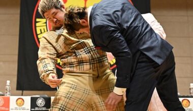 Yuya snaps on Yuto during Osaka press conference