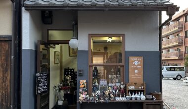A small beautiful store in Kyoto (Higashiyama ward) with anime figures. Love it!
