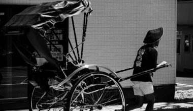 Rickshaw Runner, Yufuin 2024