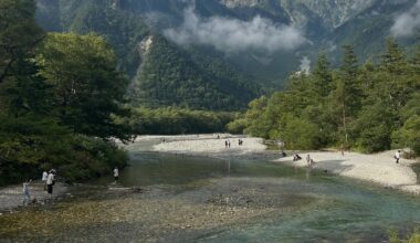 長野県の上高地