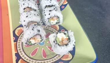 Made my own shrimp tempura rolls