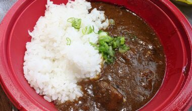 Wagyu beef curry, Aburi Market, West Vancouver